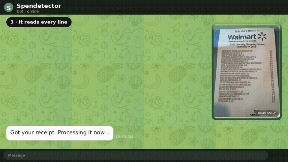 Spend Detector screenshot