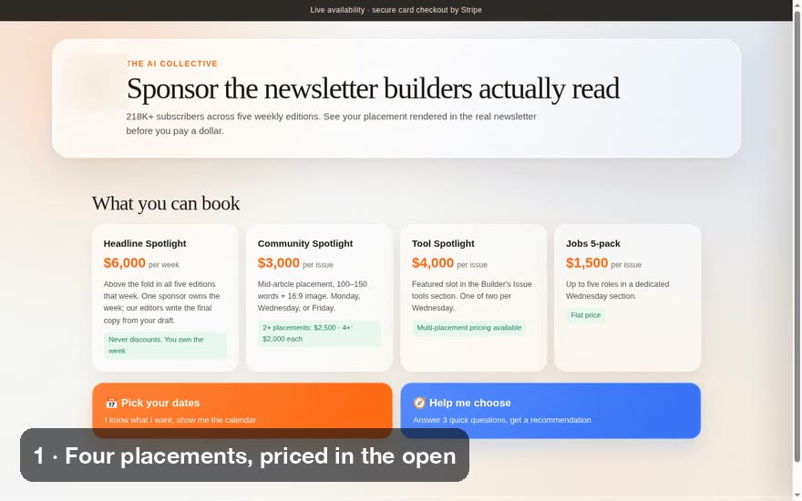 Sponsor Ops screenshot